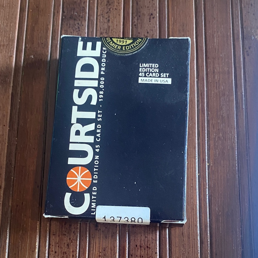 1991 Courtside Basketball Limited Edition 45 Card Set #137380
